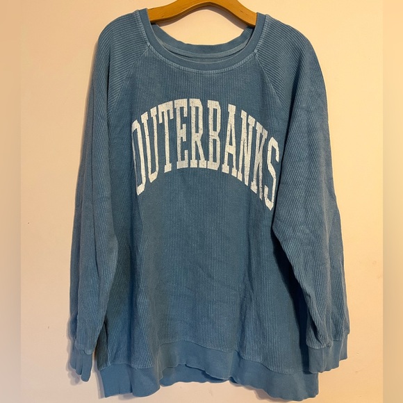 Altar'd State Tops - Altar’d State Outerbanks Corded Pullover